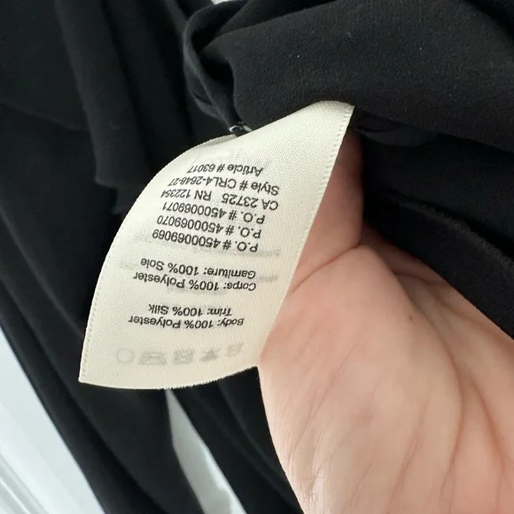 Wilfred Black One-Shoulder Ruffled Top - Picture 4 of 6